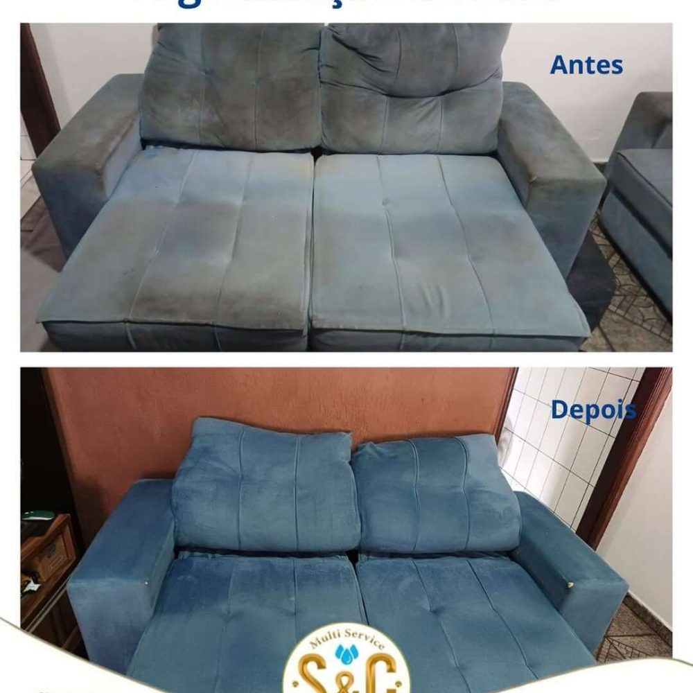 Limpeza de sofá 2